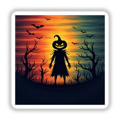 Silhouette of a person with a pumpkin head Holiday Paintings, Pumpkin Silhouette, Evil Pumpkin, Halloween 6, Halloween 5, Halloween 4, Holiday Painting, Halloween 2, How To Make Paint