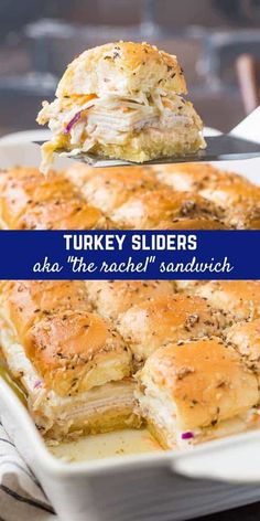 turkey sliders are the perfect side dish for any meal