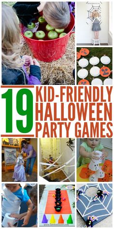 19 kid - friendly halloween party games that are fun and easy to do with the kids