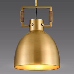 an image of a brass colored light fixture