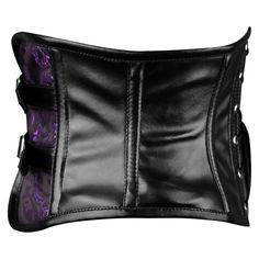 This Purple Short torso corset Belt Belt provides excellent lumbar, middle, and lower back support, making it the perfect choice for anyone looking to shape their body or improve their posture. Whether it's for aesthetic reasons or waist training, this corset belt is a valuable investment. Its construction ensures durability and can be worn comfortably during work. Purple Short torso corset Belt Features: Style: Corset Belt Corset Features: Cord Lacing, Buckle Closure. Color: Purple Achievable Waist Reduction: 2"-3" Pointed Under bust Fully Adjustable Structured Corset with Criss Cross Lacing Strong Corset Cord Lacing Strong Waist Tape Outer Material: Brocade Lining: 100% Cotton Twill This corset Belt boasts superior quality for waist training, shaping, or tight-lacing, and offers a depend Black Underbust Corset Belt With Corset Back, Black Punk Corset Belt With Corset Back, Dark Purple Corset Top, Purple Corset Belt, Fitted Gothic Purple Corset, Cord Lace, Short Torso, Lace Tights, Corset Belt