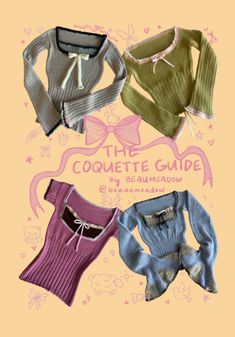 Coquette Things, Crochet Coquette, Textiles Ideas, Pattern Board, Knit Clothes, Coquette Top, Crochet Jacket Pattern, Rockstar Girlfriend, Crochet Boho Top