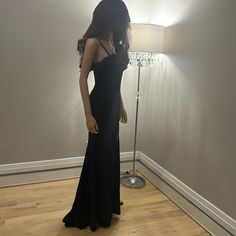 Beautiful Long Black Dress S Black Long Dress, Cinderella Dresses, Long Black Dress, Long Black, Cinderella, Long Dress, Black Dress, Womens Dresses, Dresses