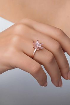 Lotus Flower Ring, Pink Ring, Minimalist Ring, Flower Ring, Start Over Lotus Flower, Unique Flower Lotus, Jewelry Gift Ring, Adjustable - Etsy Lotus Flower Ring, Pink Zircon, Lotus Flower Design, Pink Ring, Pink Stone, Flower Ring, Etsy Jewelry, Lotus Flower, Wholesale Jewelry