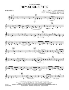 sheet music with the words hey, soul sister