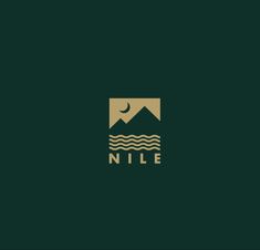 the logo for nile, a company that uses water to help people find their destination