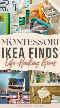 the montessori ikea finds are great for kids to play with and learn