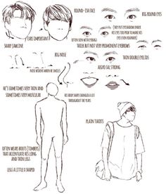 an image of different facial expressions for people to see in their own face and body