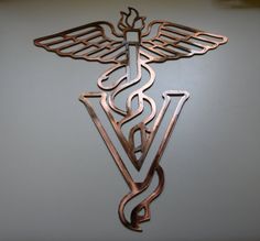 a medical symbol is shown on the wall