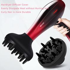 Feature: 1. Designed is fit most full size professional hair dryers. 2. Nozzles and attachments are great additions to your hair dryer. 3. Simply attach them to the nozzle end and you can convert your dryer into a variety of styling tools. 4. Fits most hair dryers and hairstyles,more efficient, faster drying 5.This is brand-new, factory sealed. 6. Large drying surface,perfect for permed or naturally wavy hair,maintains curls without frizz Specification: Color:black. Material:plastic. Size:Connection diameter Approx:4~5cm. Cover diameter Approx:14cm. Package Included: 1 x Universal Diffuser Hair Tool Note: Transition: 1cm=10mm=0.39inch Please allow 1-3mm error due to manual measurement. pls make sure you do not mind before you bid. Due to the difference between different monitors, the pictu Blow Dryer Diffuser, Hair Dryer Diffuser, Hair Blower, Hair Diffuser, Dry Curly Hair, Hair Blow Dryer, Professional Hair Dryer, Natural Wavy Hair, Hair Dryers