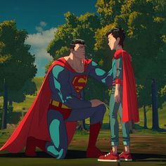 superman and lois meet in the park