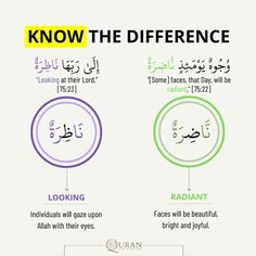 two circles with different words in arabic and english, one has an image of the same person