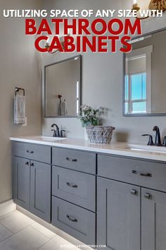 Utilizing Space of Any Size with Bathroom Cabinets