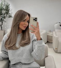 Biscuit Brown Hair, Vanilla Blonde Hair Balayage, Biscuit Blonde, Ash Brunette, Brunette Hair With Highlights, Creamy Blonde, Dark Roots Blonde Hair, Hair Guide