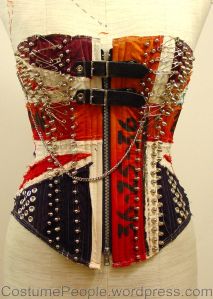 70s Punk, Victorian Corset, Christmas Craft Ideas, My Motivation, Christmas Decoration Ideas, That's Me, Marlon Brando, Fashion Project, Union Jack