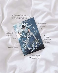 an image of a book about witches on a bed with the words written below it