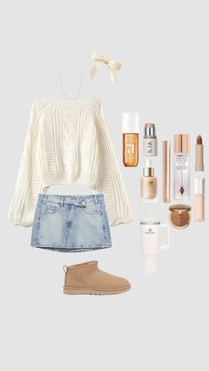 #cleangirl #vanillagirl #cute #fall Outfit Inspo Casual, Casual Preppy Outfits, Trendy Outfits For Teens, Cute Lazy Day Outfits, Cute Preppy Outfits, Simple Trendy Outfits, Cute Everyday Outfits, Really Cute Outfits, Outfit Inspo Fall