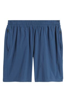 Perform at your best in these lightweight shorts with plenty of stretch to let you move through every rep and pose with total command. 7" inseam; 23" leg opening; 11 1/2" front rise; 16 1/2" back rise (size Medium)   86% recycled polyester, 14% elastane   Machine wash, tumble dry   Imported Go-dry 5-inch Inseam Athleisure Shorts, Relaxed Fit Activewear With Built-in Knee-length Shorts, Casual Athletic Shorts For Light Exercise, Sporty Bermuda Athletic Shorts With Built-in Shorts, Bermuda Athletic Shorts With Built-in Liner For Sports, Casual Athletic Shorts With Built-in Shorts For Light Exercise, Bermuda Sports Shorts With Built-in Liner, Knee-length Athletic Shorts With Elastic Waistband For Workout, Stretch Bermuda Athletic Shorts With Built-in Shorts