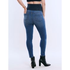 Versatile and ultra-comfortable maternity jeggings that go from to-do lists to date nights. Featuring our Secret Fit Belly that can be pulled over the bump or folded below. Super stretchy, these jeggings have a flexible fit for all pregnancy and beyond! The Bump, Our Secret, Pre Pregnancy, Post Pregnancy, Maternity Pants, Maternity Jeans, Motherhood Maternity, Wide Waistband, To Do