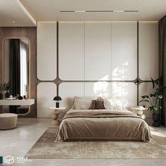 Wall Tiles In Bedroom, Master Room Bed Design Ideas, Simple Modern Master Room, Master Room Bed Back Wall Design Bedroom, Modern Bedroom Design Behance, Hotel Guest Room Design, Bed Back Wall Design Master Bedrooms Modern, Premium Bedroom Design, Minimal Bedroom Design Ideas