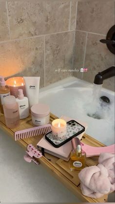 self care , bath , wellness , skincare haircare , inspiration , healthy lifestyle 🫧LINK TO BATH SHELF IN PIN 🫧 Shower Skin Care, Pretty Skin Care, Pretty Skin, Healthy Girl, Pink Girly Things, Healthy Lifestyle Inspiration, Me Time, Makeup Skin Care, Body Skin Care