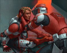 This isn't a scene from Cartography, the fic I'm... - hello hello Commander Thorn, Commander Fox Fanart, Coruscant Guard, Commander Fox And Quinlan Vos, Fox Clone Wars, Star Wars Commander Fox Fanart, Captain Wolffe Clone Wars, Clone Wars 501st Fanart Funny