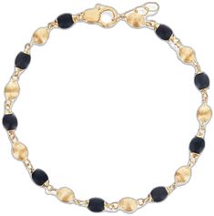 Elegant Black Jewelry With Gold Beads, Elegant Black Rosary Bracelet, Elegant Black Adjustable Gold Bracelet, Elegant Adjustable Black Gold Bracelet, Elegant Onyx Beaded Bracelets With Black Beads, Black Adjustable Elegant Gold Bracelet, Elegant Gold Bracelets With Black Beads, Gold Onyx Beaded Bracelets With Black Beads, Elegant Yellow Gold Bracelets With Black Beads