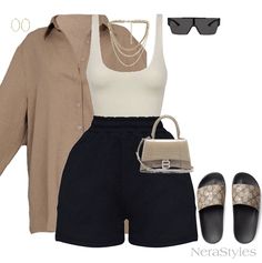 Spring Comfortable Outfits, Classy Outfits Summer Casual, Summer Outfits Humid Weather, Relaxing Summer Outfits, Drs Appointment Outfit Casual, Black Cami Dress For Vacation, Neutral Clothing Aesthetic, Jeans And Sandals Outfit Casual, Birthday Going Out Outfit