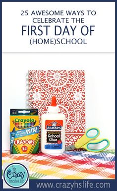 the first day of homeschool is here and it's easy to do