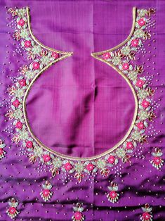 Pink Blouse Silver Maggam Work, Pink Blouse Designs, Handwork Blouse, Peacock Embroidery Designs, Aari Blouse, Kids Blouse Designs, Wedding Saree Blouse Designs