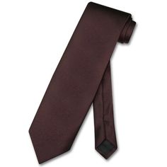 This listing is for a Brand New VESUVIO NAPOLI Collection Brand NeckTie. This is a Solid CHOCOLATE BROWN Color Men's Neck Tie. The material for this necktie is 100% polyester ("silk-feel"). This is a standard length tie which is 56 inches long and approximately 3 3/4 inches wide at the bottom.  We have more variety of Mens Neckwear NeckTies.   Check out our other Neck Ties. Vesuvio Napoli, Mens Bowtie, Mens Neckwear, Chocolate Brown Color, Chocolate Brown Colour, Baby Blue Colour, Brown Outfit, Mens Formal, Tie Styles