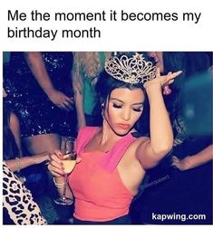 It's My Birthday Instagram, Kardashian Memes, Its My Birthday Month, My Birthday Month, Birthday Girl Quotes, Birthday Quotes For Me, Buch Design, Vip Pass