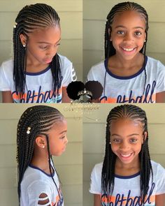 Braids With Box Braids, Babies Hairstyles, Braids For Girls, Hazel Hair, Kids Style Hair, Kids Hairstyle, Kid Braid Styles, Kid Hairstyles