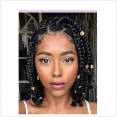 Bob Box Braids, Box Braids Wig, Twist Box Braids, Box Braid Wig, Twist Braid Hairstyles, Hair Twist Styles