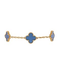 Pre-Owned Van Cleef & Arpels Vintage Alhambra 5 Motifs Bracelet in 18K Gold. Condition: Great. Cleef And Arpels Jewelry, Purple Vans, Van Cleef And Arpels Jewelry, Van Cleef And Arpels, Agate Jewelry, Van Cleef Arpels, Van Cleef, Pearl Grey, Jewelry Designs