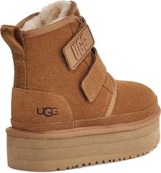 UGG® Kids' Neumel Platform Water Resistant Boot | Nordstrom Ugg Neumel Platform, Platform Uggs, Suede Platform Boots, Womens Ugg, Ugg Kids, Ugg Neumel, Baby Uggs, Comfy Boot, Chukka Boot