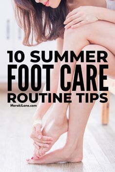 If you’ve noticed your feet need a little TLC, check out these summer foot care routine tips for beautiful, healthy feet. Summer Skin Care Routine, Foot Care Routine, Diy Foot Soak, Foot Care Products, Tinea Pedis, Foot Soaks, Summer Skin Care, Summer Skincare Routine, Routine Tips