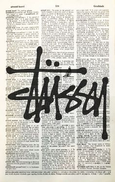 an open book with the word artisan written on it in black and white ink