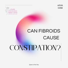 Chronic constipation can be caused by large fibroids in the back of the uterus or an enlarged retroverted (i.e. tilted toward the back) uterus filled by fibroids. Fibroids are very hard and firm tumors. They press on whatever is next to them. For fibroids located in the back of the uterus, they will often press on the adjacent colon. This can lead to difficulty moving your bowels or painful bowel movements or both. ⠀ Read more ➡️https://atlii.com/can-fibroids-cause-constipation/ Fibroid Diet, Chronic Constipation, Bowel Movement, Quote Of The Day, Read More, Diet, Quotes