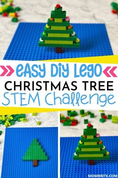 Christmas Lego Stem Activities, Lego Christmas Challenges For Kids, Christmas Lego Challenge, Lego Stem Challenges For Kids, Grinch Stem Activities For Kids, December Stem Activities For Kids, Christmas Stem Activities Elementary, Stem Christmas Activities For Kids, Christmas Tree Activities For Preschool