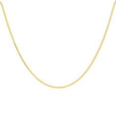 Introducing the Ceres Chain, a stunning piece from our collection. Crafted from 14K yellow gold, this Franco Foxtail Chain measures 15 inches in length and 1.5mm in width. The intricate design of this chain adds a touch of elegance to any outfit, making it the perfect accessory for any occasion. Whether you're dressing up for a special event or simply adding a touch of glamour to your everyday look, the Ceres Chain is sure to make a statement. Shop now and elevate your jewelry collection with this timeless piece. Dainty Gold Chain Necklace For Formal Occasions, Dainty Formal Gold Chain Necklace, Yellow Gold-plated Box Chain Necklace, Yellow Gold Plated Box Chain Necklace, Classic Gold Plated Box Chain Necklace, Dainty Link Chain Necklace With Curb Chain, 14k Yellow Gold Snake Chain Necklace, Dainty Curb Chain Link Necklace, Dainty Yellow Gold Chain Necklace For Formal Use