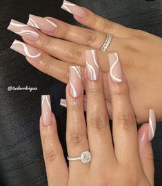 Tapered Square Nails, Nagel Tips, White Acrylic Nails, French Tip Acrylic Nails, French Acrylic Nails, Short Square Acrylic Nails, Acrylic Nails Coffin Pink, Long Square Acrylic Nails