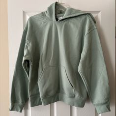 Brand New!!! Never Worn!!! (Color: Seafoam Green) (Size: S) No Trades No Modeling Oversized H&m Winter Sweatshirt, H&m Oversized Cotton Sweatshirt, Oversized H&m Sweatshirt For Winter, H&m Oversized Winter Sweatshirt, H&m Relaxed Fit Sweatshirt For Winter, H&m Relaxed Fit Winter Sweatshirt, H&m Fall Sweatshirt With Ribbed Cuffs, H&m Cotton Sweatshirt With Ribbed Cuffs, H&m Long Sleeve Sweatshirt For Spring