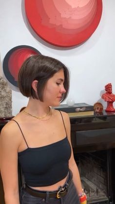 Japanese Bob Haircut, Corte Channel, Hair Shots, Bob Pendek, Cute Bob Haircuts, Shot Hair, Trendy Bob Hairstyles, Cute Bob, Tutorial Ideas