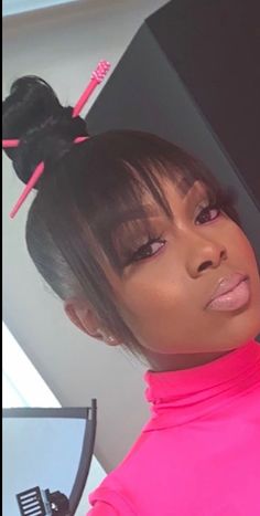 Hair Ponytail Styles Black Women, Elegant Wedding Hairstyles, Barbie Ponytail, Bangs Ponytail, Weave Ponytail Hairstyles, Sleek Ponytail Hairstyles, Weave Ponytail, Black Ponytail Hairstyles, Elegant Wedding Hair