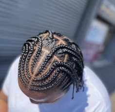 Easy Men Hairstyle, Cornrows Into Twists, Fulani Braids Men, Mens Box Braids, Brunette Hair Transformation, Mens Braids Hairstyles Cornrows, Mens Braided Hairstyles, Boys Cornrows, Boys Braids