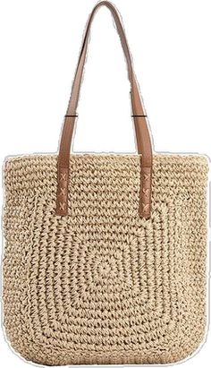 Trendy Beige Braided Bag, Trendy Braided Beige Bag, Beige Braided Shopping Bag, Spring Braided Shopping Bag, Spring Braided Shopping Bags, Casual Braided Tote Shoulder Bag, Beige Braided Bag For Shopping, Braided Bags For Spring Shopping, Braided Crochet Shopping Bag