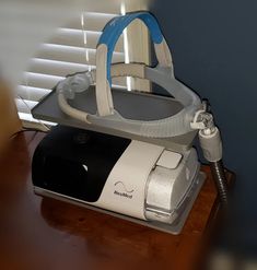 How To Hide Cpap Machine On Nightstand, Hiding Cpap Machine, Cpap Nightstand Ideas, Cpap Hacks, Cpap Machine Storage, Cpap Mask, Cpap Machine, Woodworking Projects, Woodworking