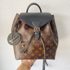 Louis Vuitton Monogram Montsouris Pm Backpack 100% Authentic Like New Condition!! Comes With Dustbag, Box & Ribbon Montsouris Pm, Box Ribbon, Bags Louis Vuitton, Louis Vuitton Bags, Louis Vuitton Bag, Louis Vuitton Monogram, Black And Brown, Dust Bag, Bag Lady