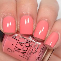 opi "Got Myself Into A Jambalaya" from the New Orleans collection. Opi Nail Polish Colors, Spring Manicure, Opi Nail Colors, Opi Nail Polish, Jambalaya, Pink Nail, Opi Nails, Manicure Y Pedicure, Classy Nails